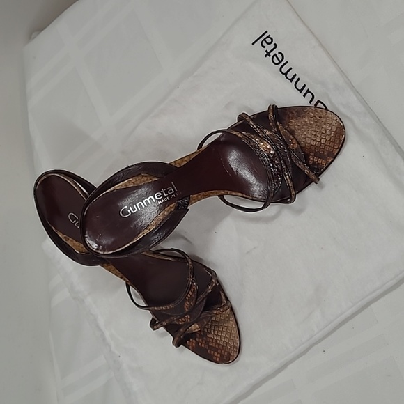 Gunmetal Women's Multi Brown Sandal - Picture 10 of 10